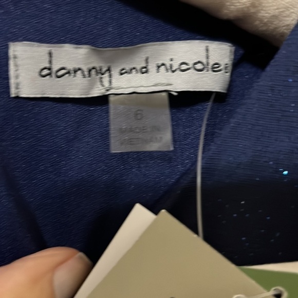 NWT blue sparkly dress  size 6 - Picture 9 of 9